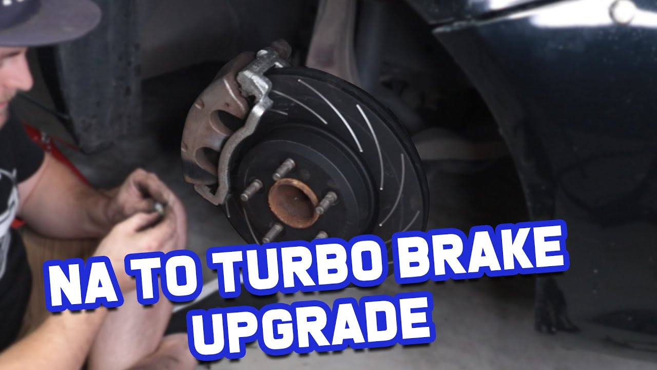 Falcon NA to Turbo brakes conversion #fordfalcon #xr6turbo #xr6 #barra