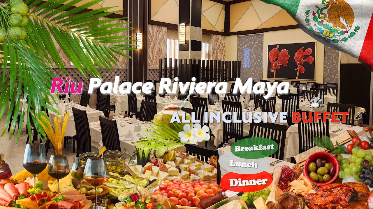 Buffet, Riu Palace Riviera Maya, All Inclusive Resort, Playa Del Carmen, Mexico