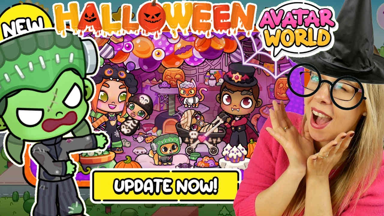 DODATEK HALLOWEEN w AVATAR WORLD #avatarworld #halloween #darmowydodatek