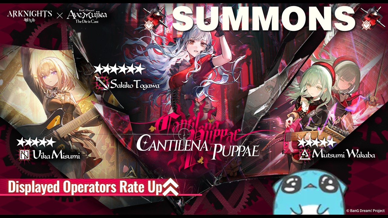 【Arknights】Summoning on Cantilena Puppae Banner