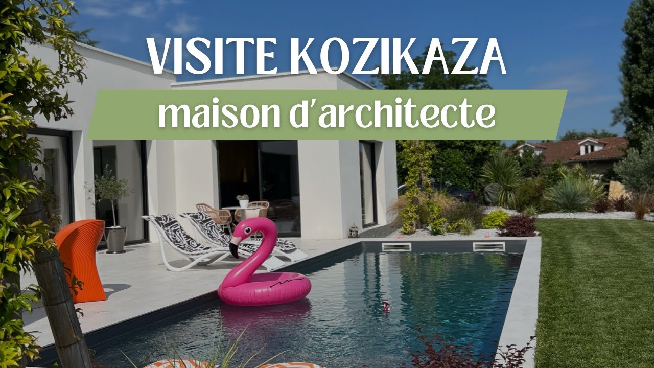Retour sur la construction d'une maison d'architecte sur Toulouse I La visite KOZIKAZA
