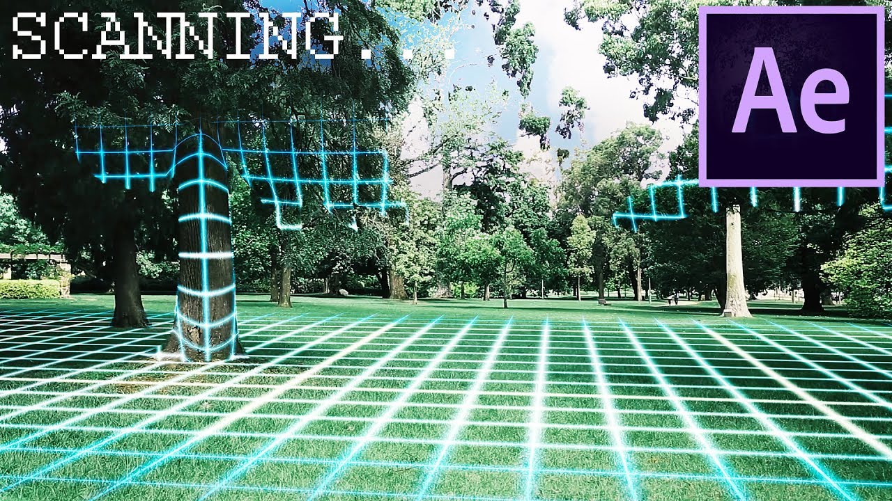 3D SCAN VFX - Adobe After Effects Tutorial