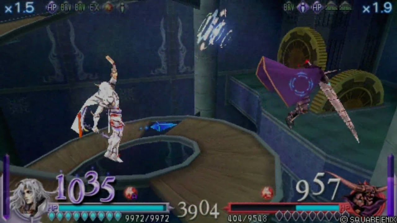 Dissidia Final Fantasy Cecil Combo Video