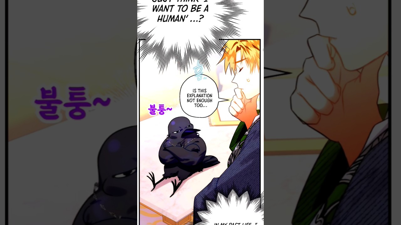 Good-Looking As A Wolf 🥵❤️ The Crow's Prince#manhwa#ComickloFullscreen #@ManhwaBook22000