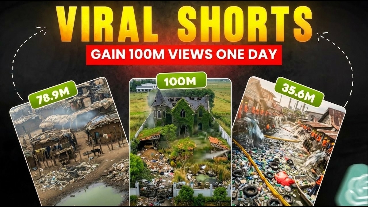 How To Create Viral  Before & After Location Transformation Videos With AI | Viral short video maker