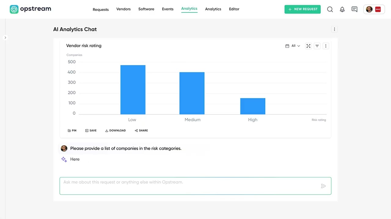 Opstream Agentic Analytics