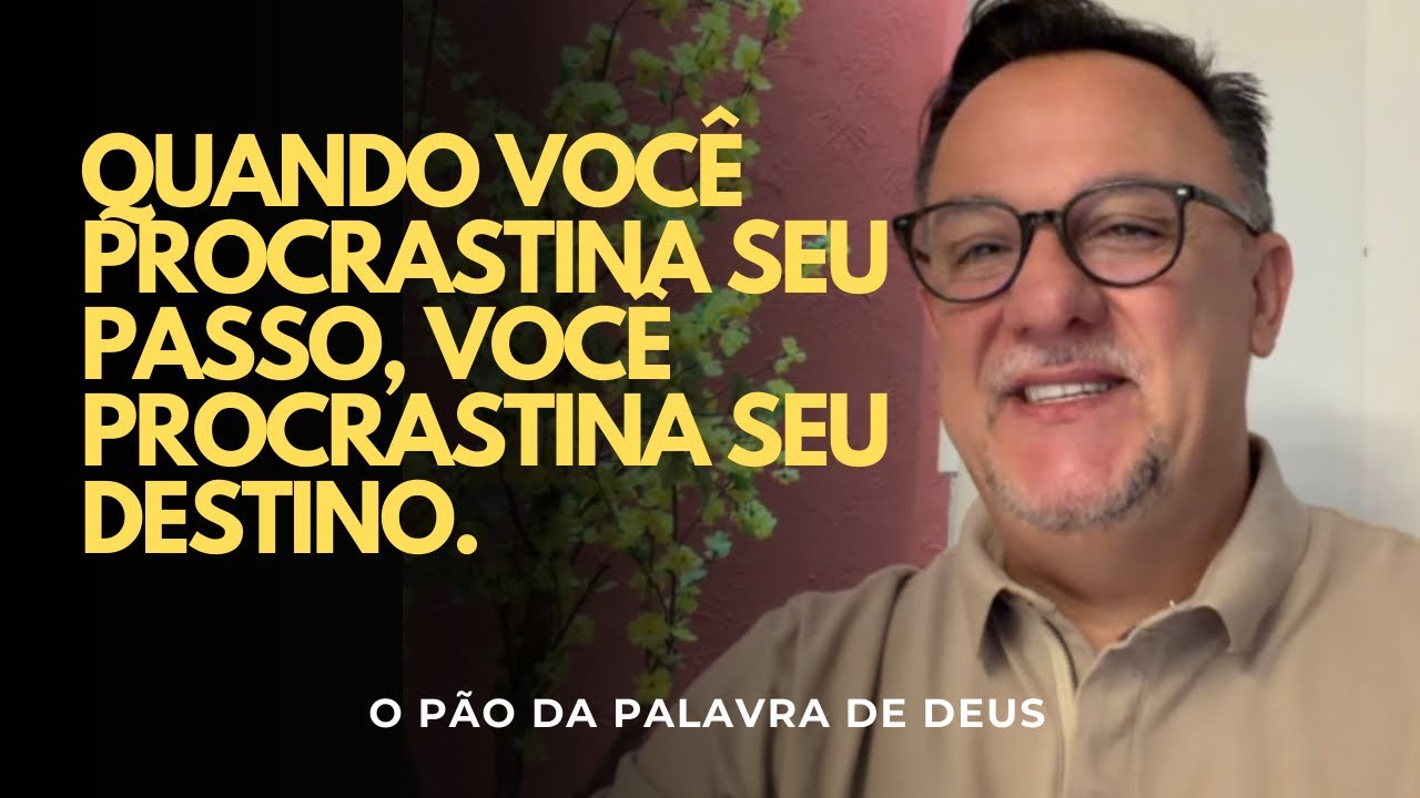 O passo que você evita hoje, pode ser o milagre que você está esperando amanhã.