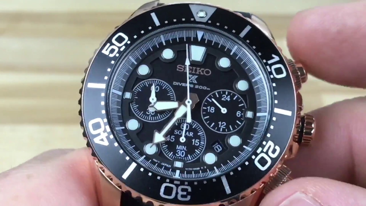 Seiko ssc618 (ssc618p1) solar chronograph