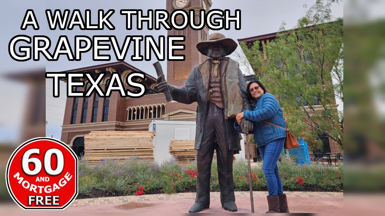 A Walk Though Grapevine Texas | Mandalay Canal Walk at Las Colinas