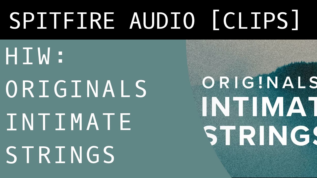 How It Works: Originals - Intimate Strings