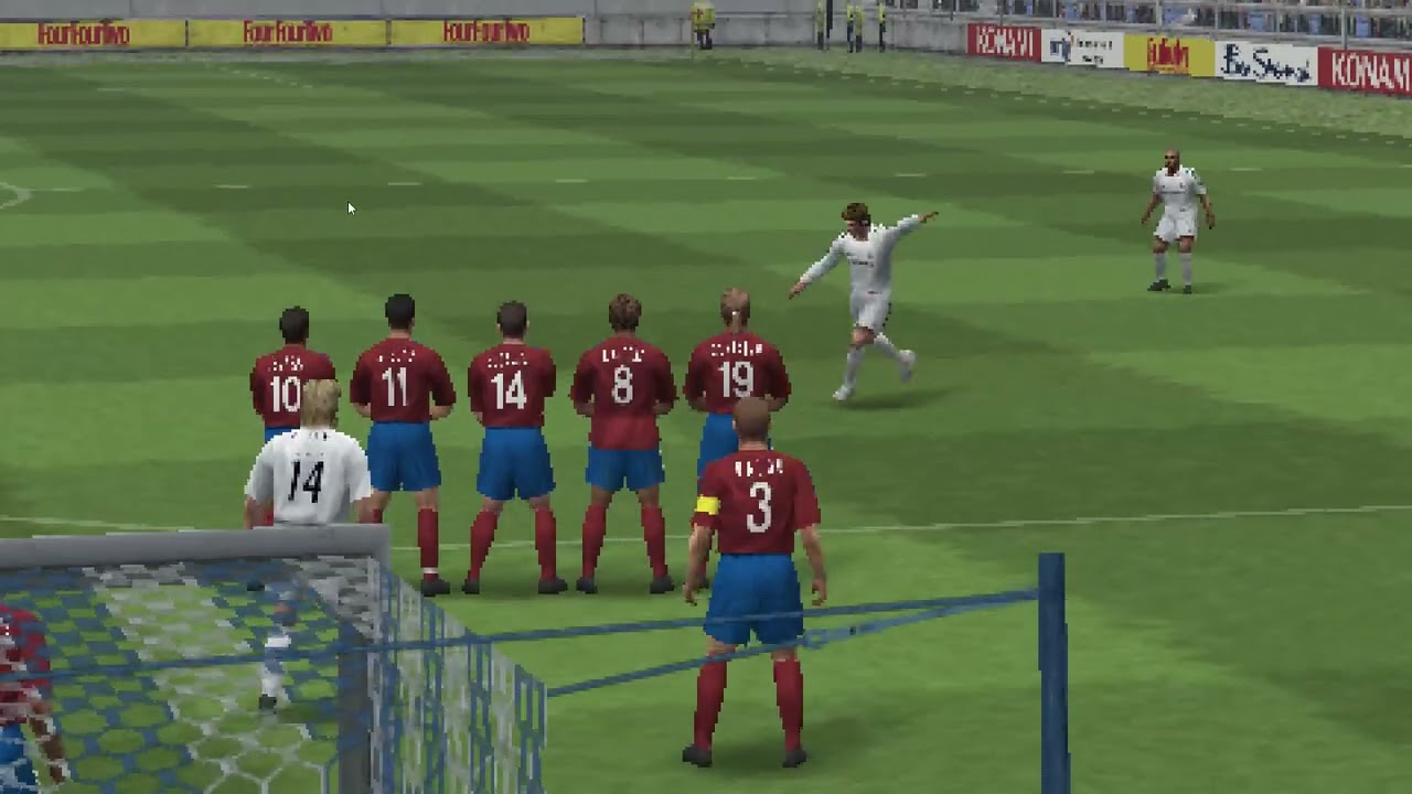 Pro Evolution Soccer 5 PSP 20250927223551 Beckham Free Kick EN