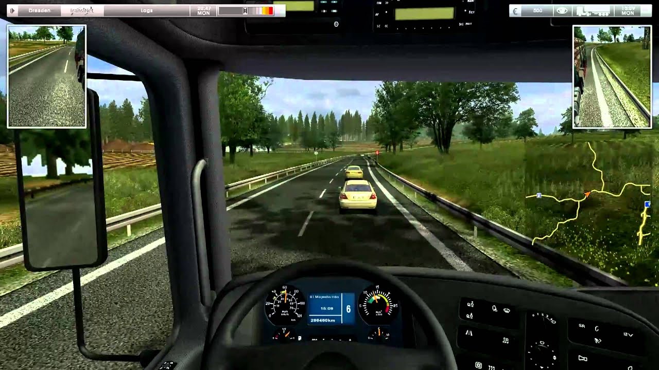 German Truck Simulator Gameplay First Job HD