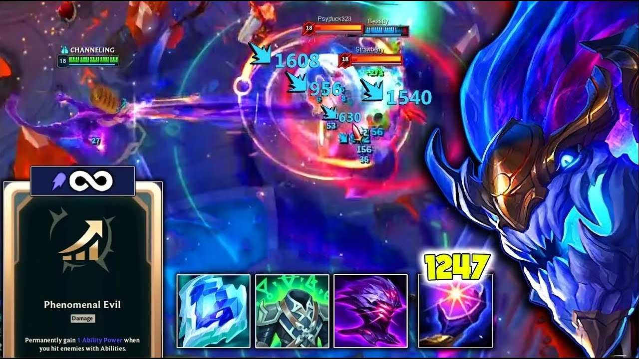 Aurelion Sol but I have 1247 Stacks WITHOUT Cheating and Phenomenal Evil's #1 ABUSER | League Arena