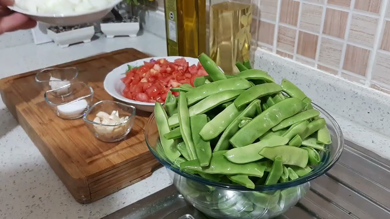 En Pratik Kolay Zeytinyağlı Taze Fasulye Tarifi ❗❗