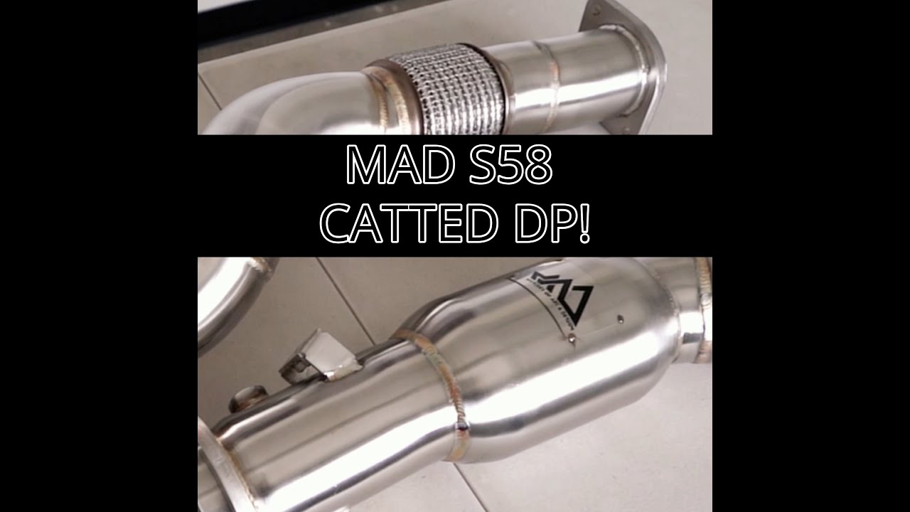 Ultimate MAD S58 Catted Downpipes for BMW M3/M4 – Quality Review, Installation, & Epic Sound!