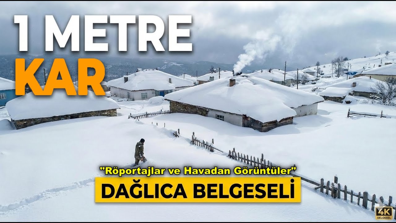Ereğli Dağlıca’da Kar Esareti mi, Görsel Şölen mi?