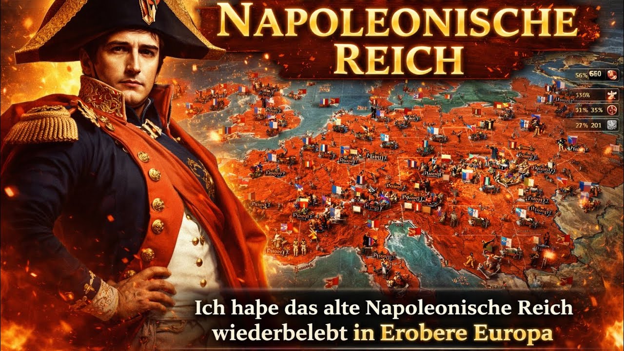 Ich habe das alte napoleonische Reich wiederbelebt