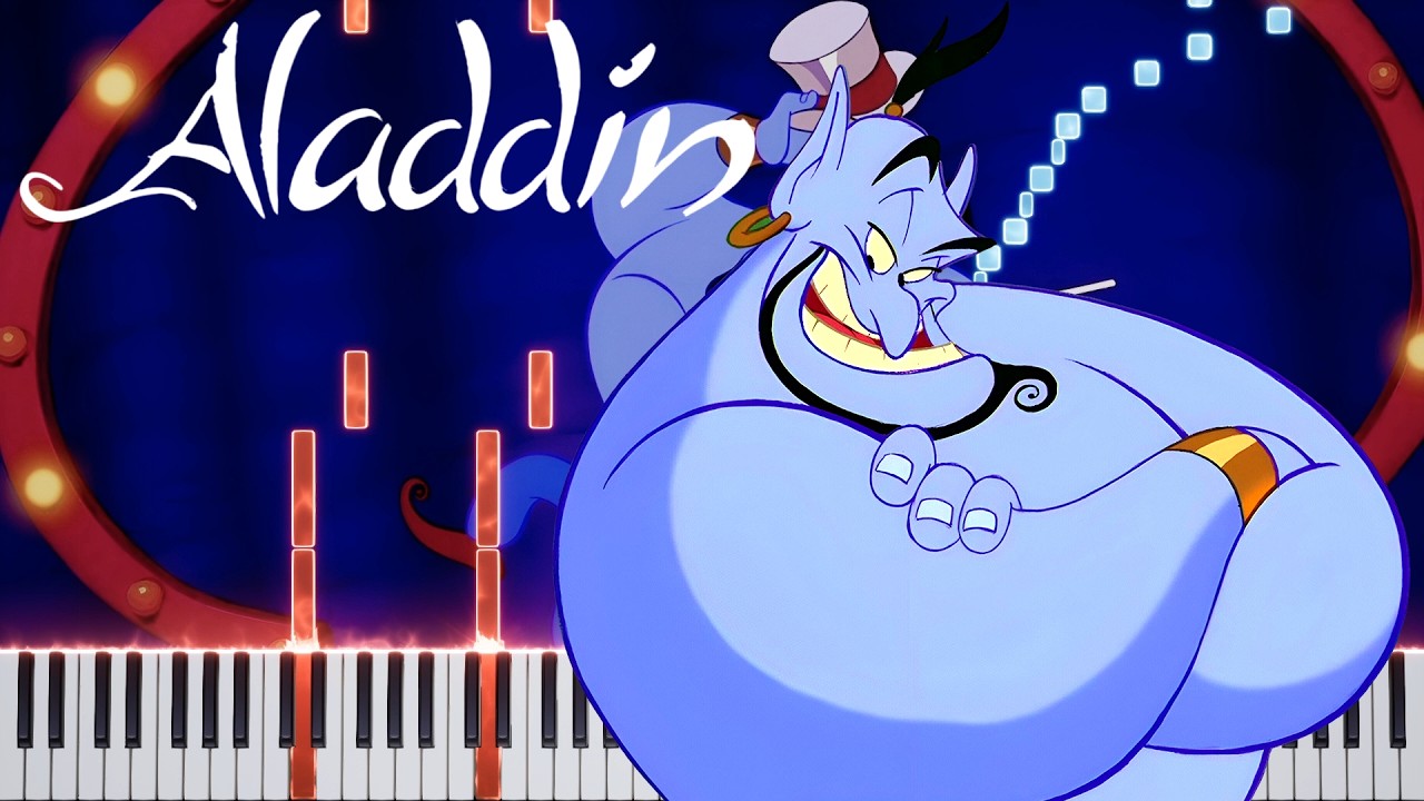 Friend Like Me – Disney’s Aladdin | Piano Tutorial [Advanced]
