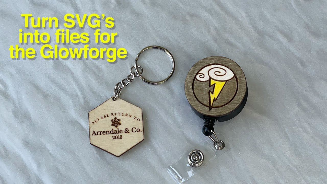 Turning Cricut SVG Files into Glowforge Files Using Illustrator || How To