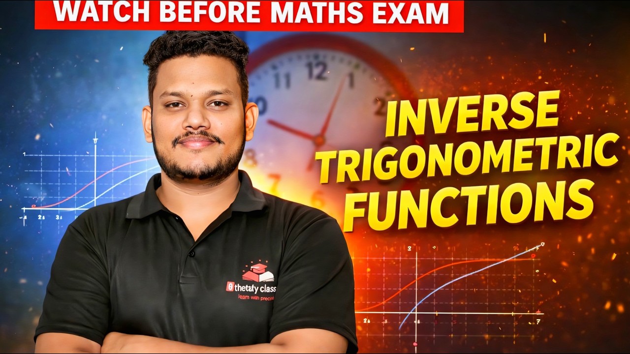 Class 12  #day 2  #maths  | Inverse Trigonometric Functions | Board Exam Special | #live