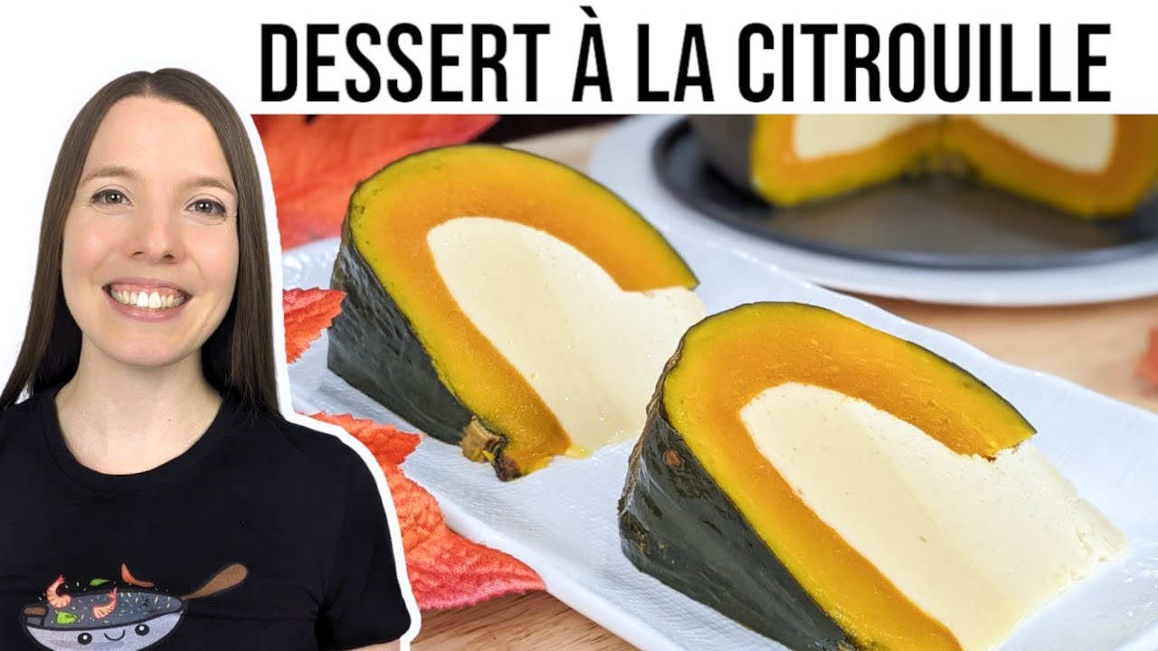 Flan Thaïlandais dans une Citrouille (Recette Facile) HOP DANS LE WOK