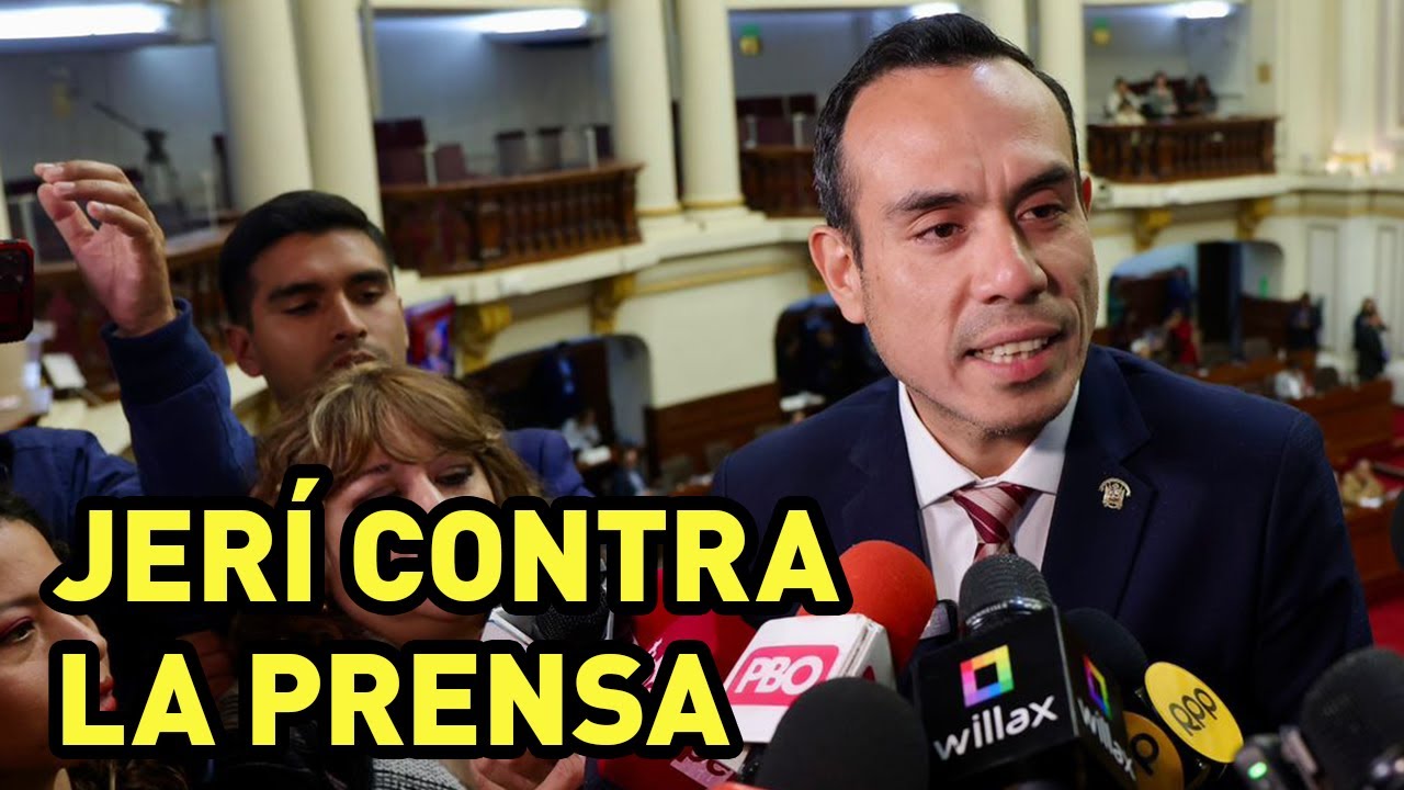JERÍ AMENAZA A LOS MEDIOS (Y LUEGO RETROCEDE)