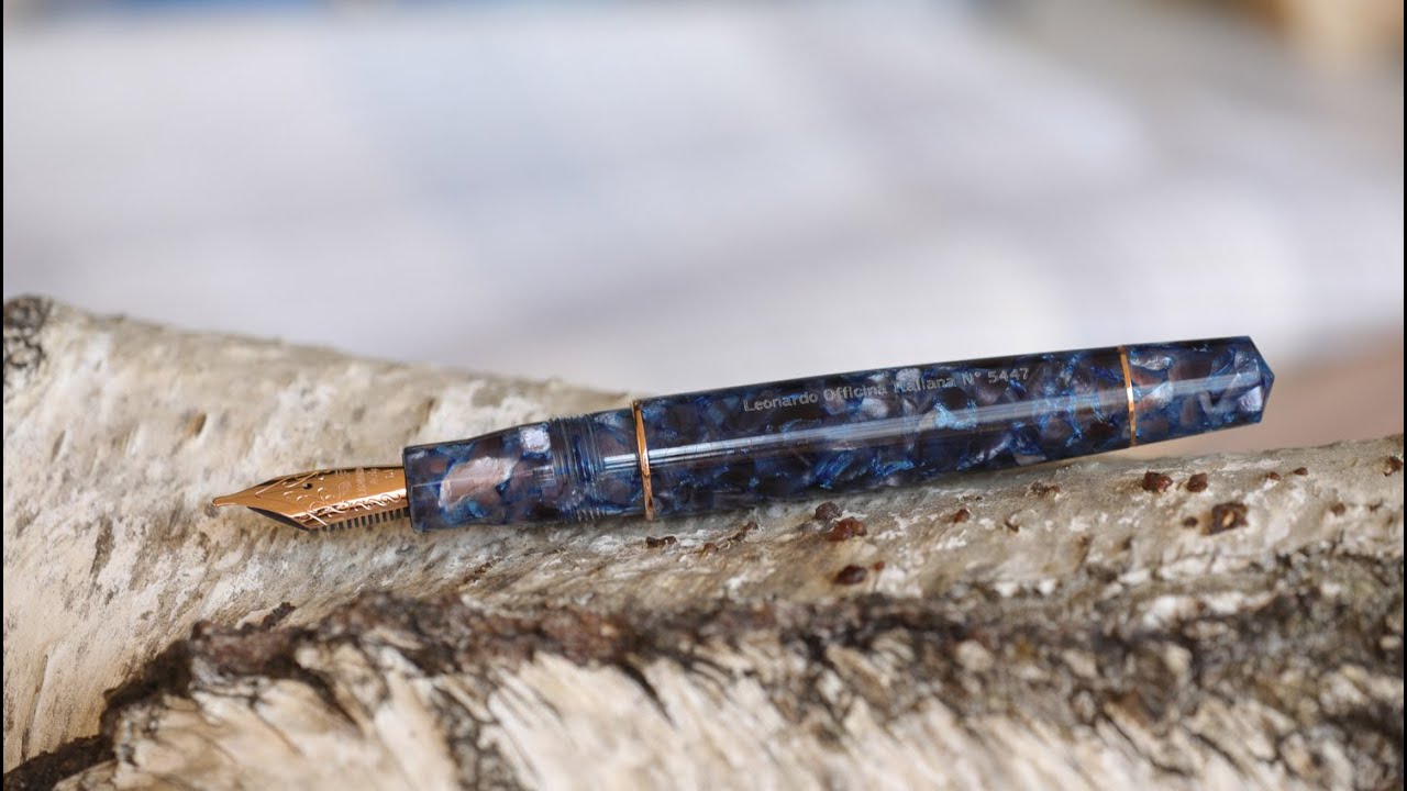 Stilografica Leonardo Momento Zero Sorrento blue - unboxing veloce