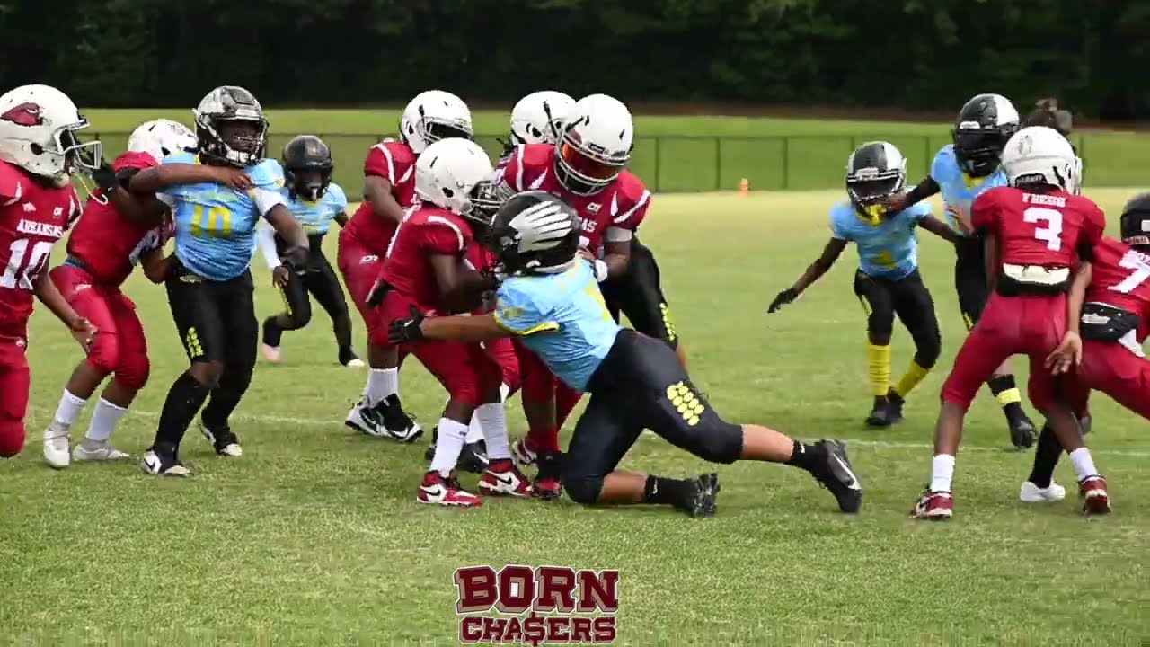 YOUTH FOOTBALL IS BACK IN ATLANTA | 8U #1 ATL SUPREME VS ARKANSAS HOGS |