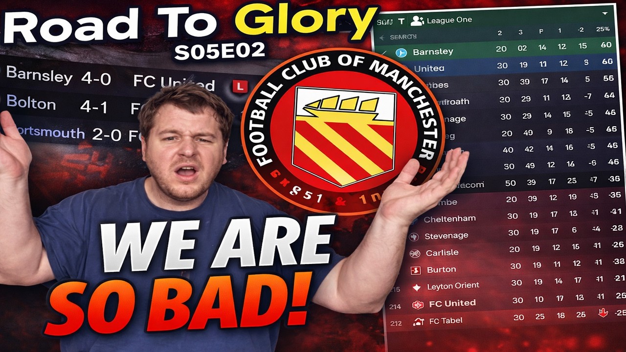 WE ARE TERRIBLE! | Road To Glory | FM26 | S05E02