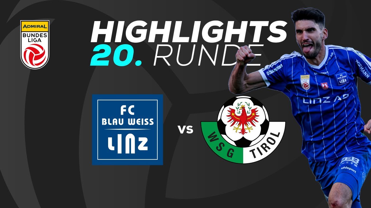 FC Blau-Wei&szlig; Linz - WSG Tirol 20. Runde ADMIRAL Bundesliga 2024/25