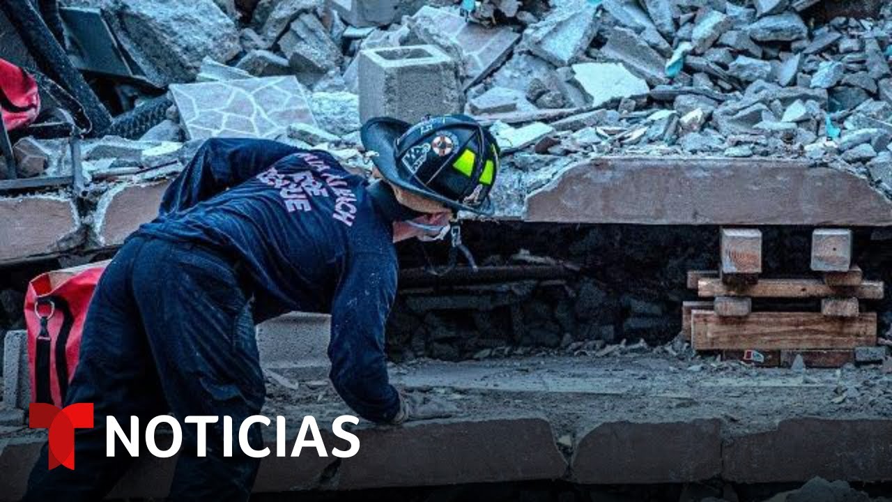 Consejos para resistir debajo de unos escombros | Noticias Telemundo