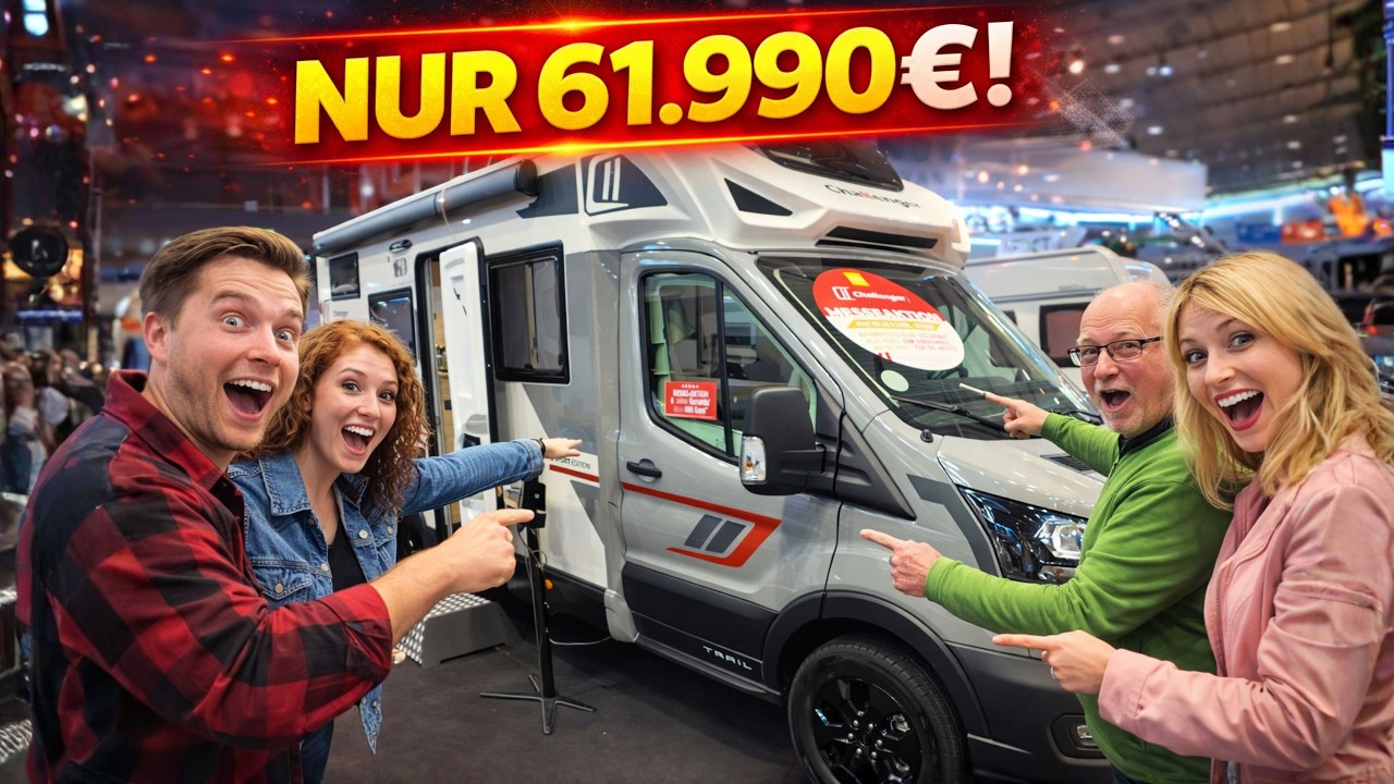 WOHNMOBIL TEILINTEGRIERT 2026 Neuheiten Challenger S294 &ndash; NUR 61.990&euro;!