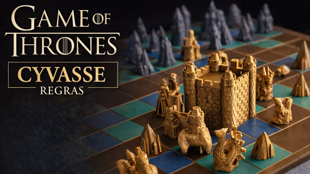 CYVASSE - As Regras do Jogo de Game of Thrones (Cr&ocirc;nicas de Gelo e Fogo)