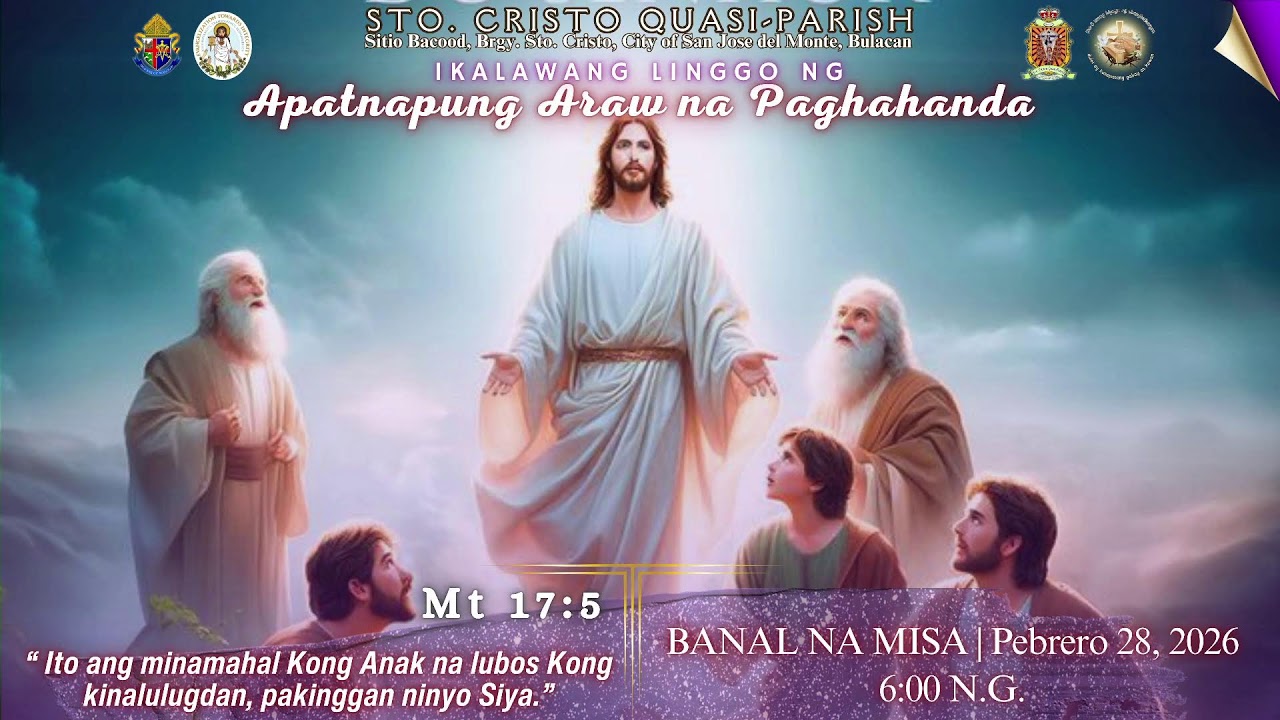 LIVE: Ikalawang Linggo ng Apatnapung Araw na Paghahanda-Rdo. P. Francis Tacio, SMM