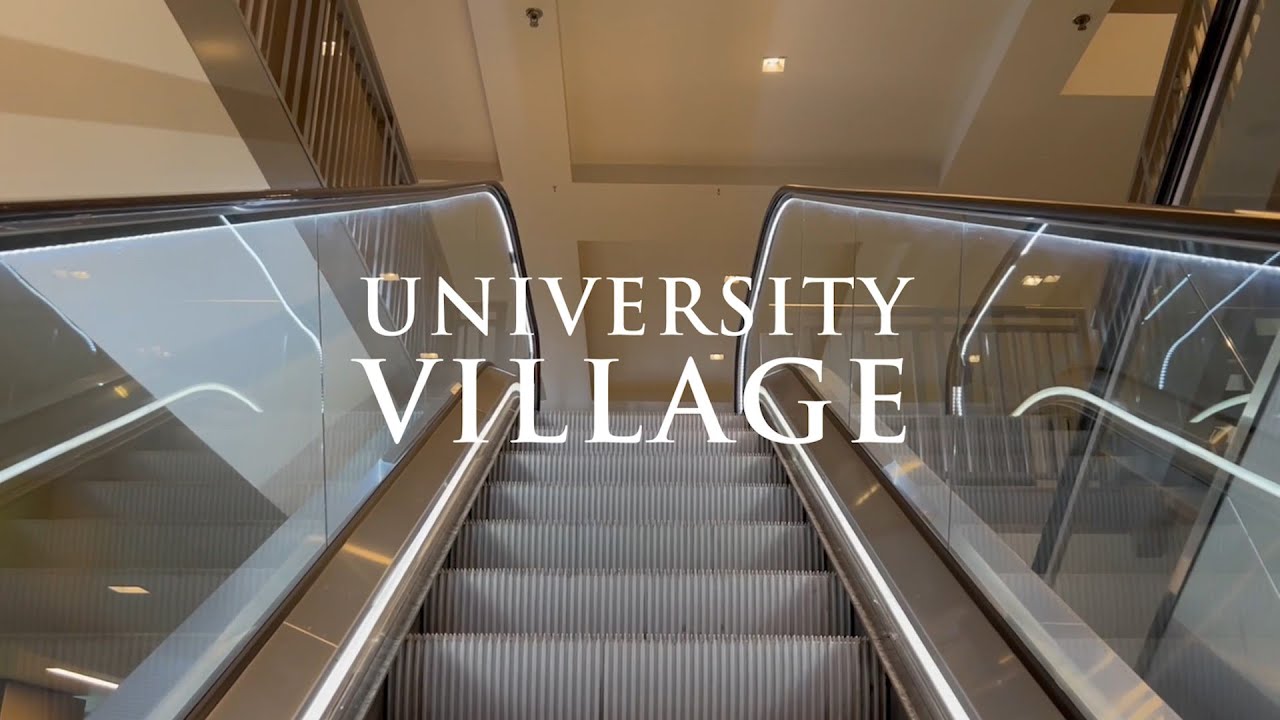 Lovely Schindler Double-File Escalators - University Village, West Garage - Seattle, WA