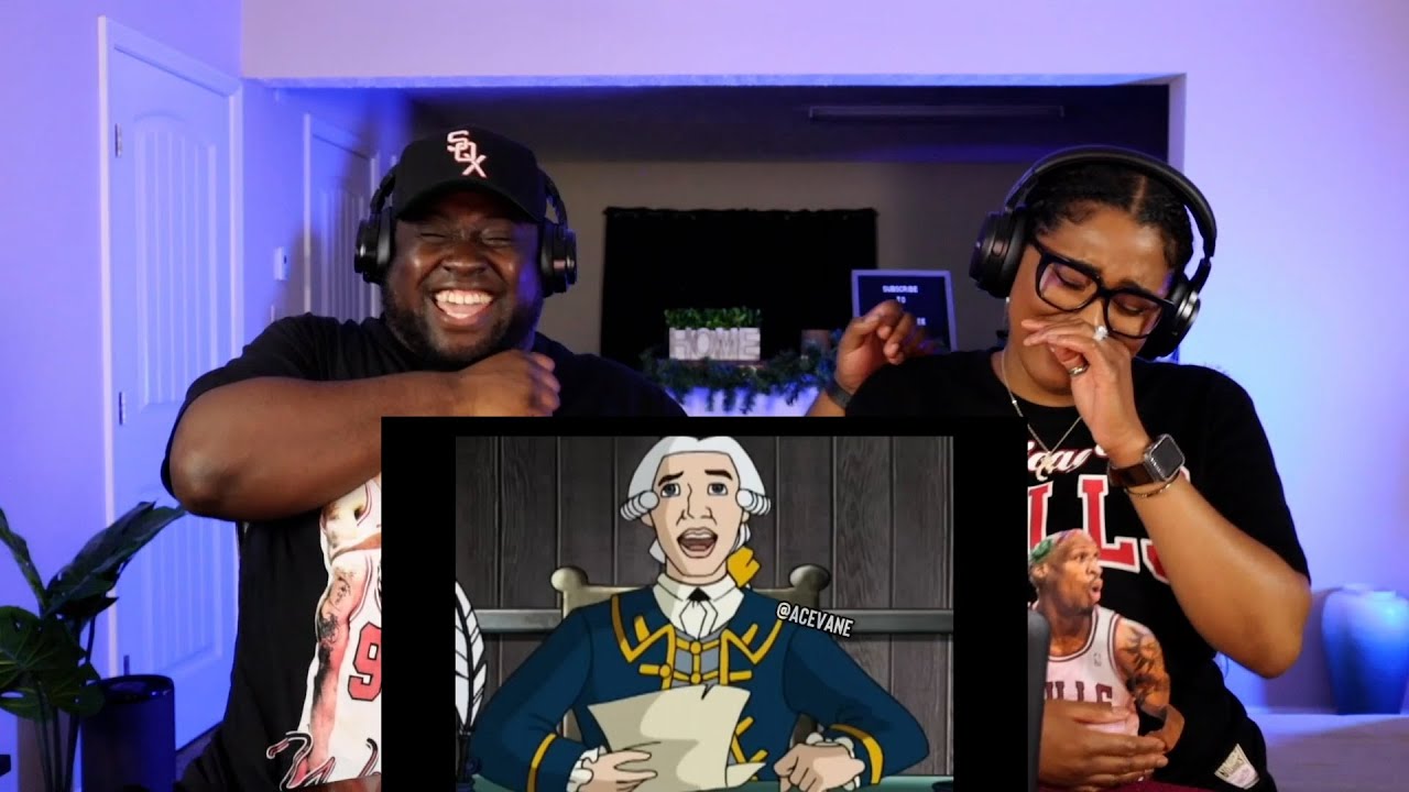 Kidd and Cee Reacts To AN INACCURATE TELLING OF AMERICAN HISTORY (AceVane)