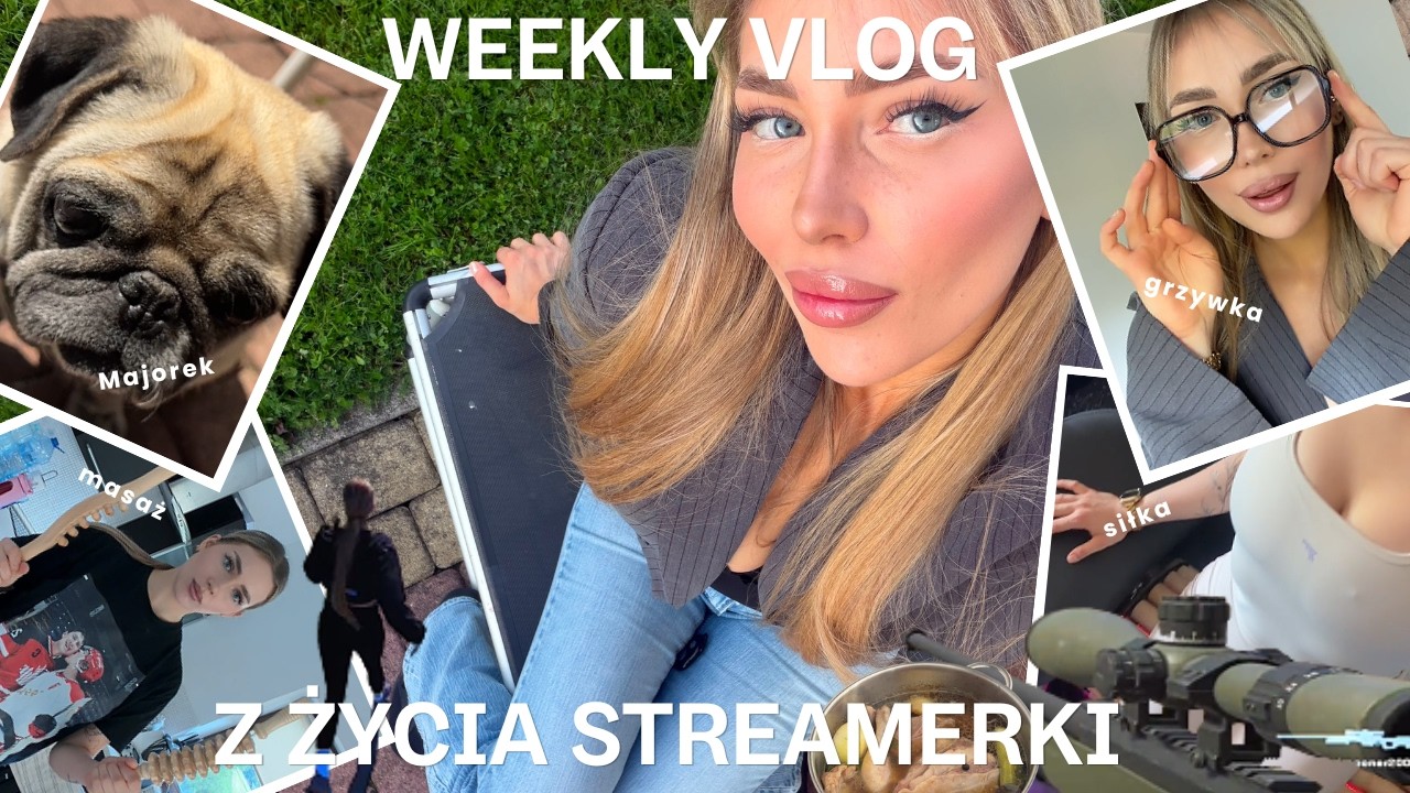 WEEKLY VLOG z życia streamerki ✨ grzywka, bieganie, BMW, nauka na szpilkach
