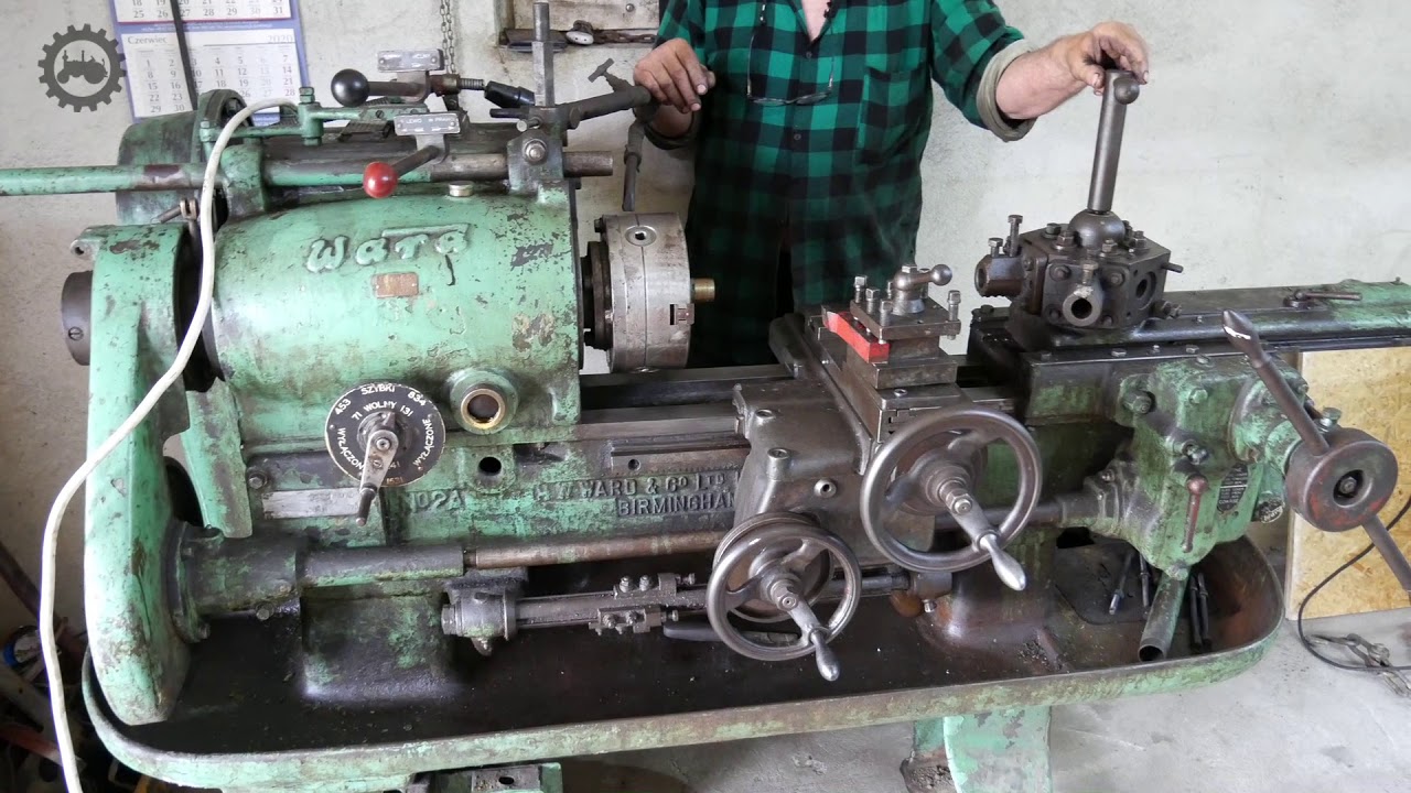 Tokarka rewolwerowa z URSUSA | The Ward No. 2A Capstan Lathe