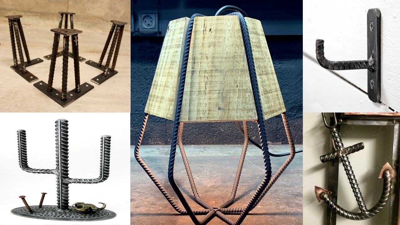 Simple Rebar DIY Projects / Furniture for decorate your home