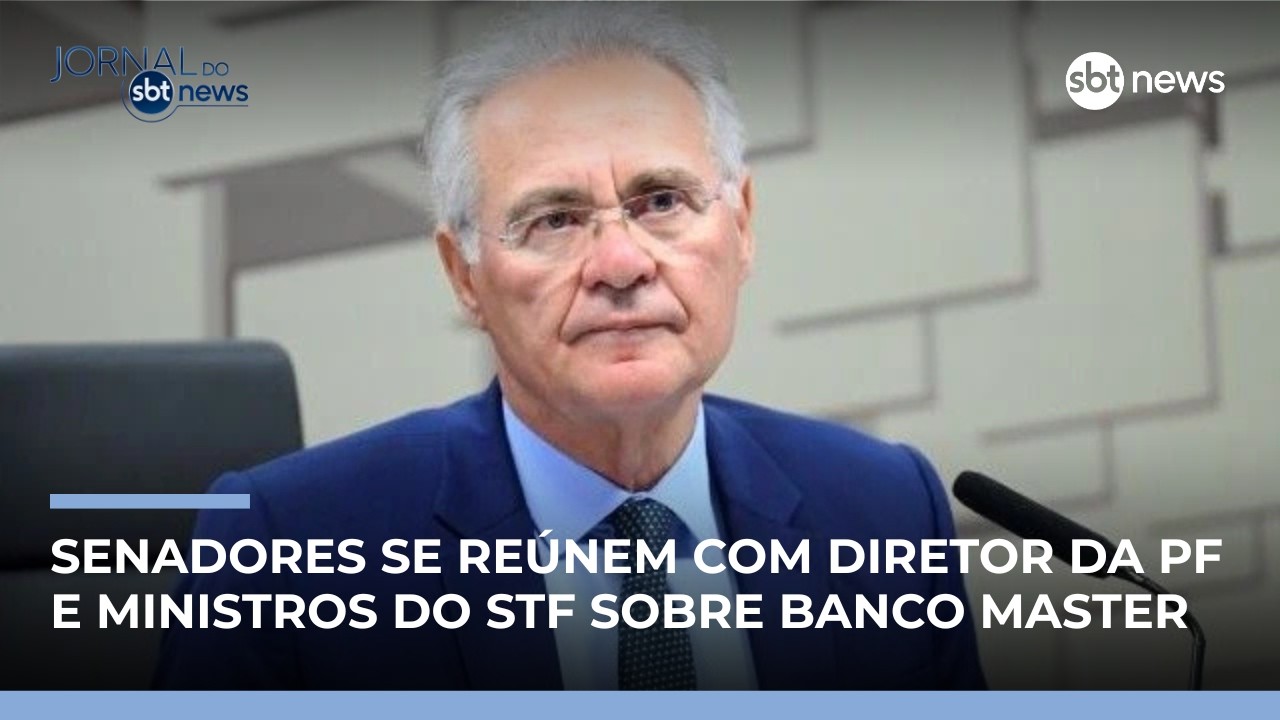 Senadores do CAE se reúnem com PF e STF sobre documentos sigilosos do Caso Master | #JornaldoSBTNews