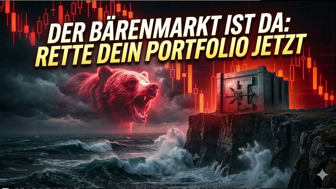 Aktien bereits im B&Auml;RENMARKT? | Crash-Risiko bis 20%: S&P500, NASDAQ, Gold und &Ouml;l im Check!