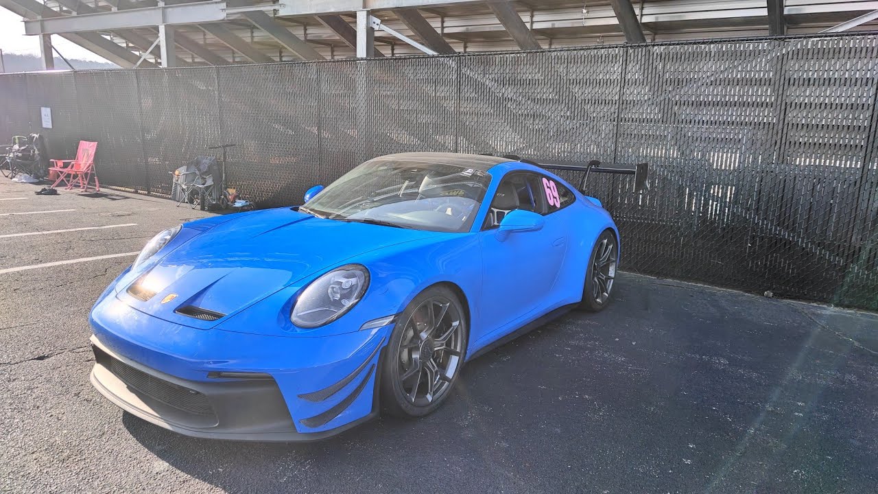 992 GT3 Road Atlanta Hot Laps PB 1:32.19 + mishap 02/14/2026