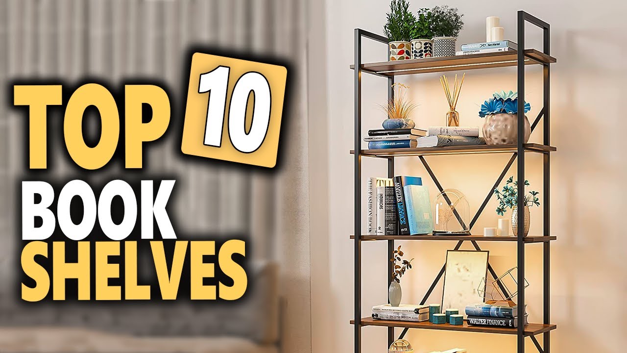 Best Book Shelves 2023 | Top 10 Best Bookshelves For Storage And Display