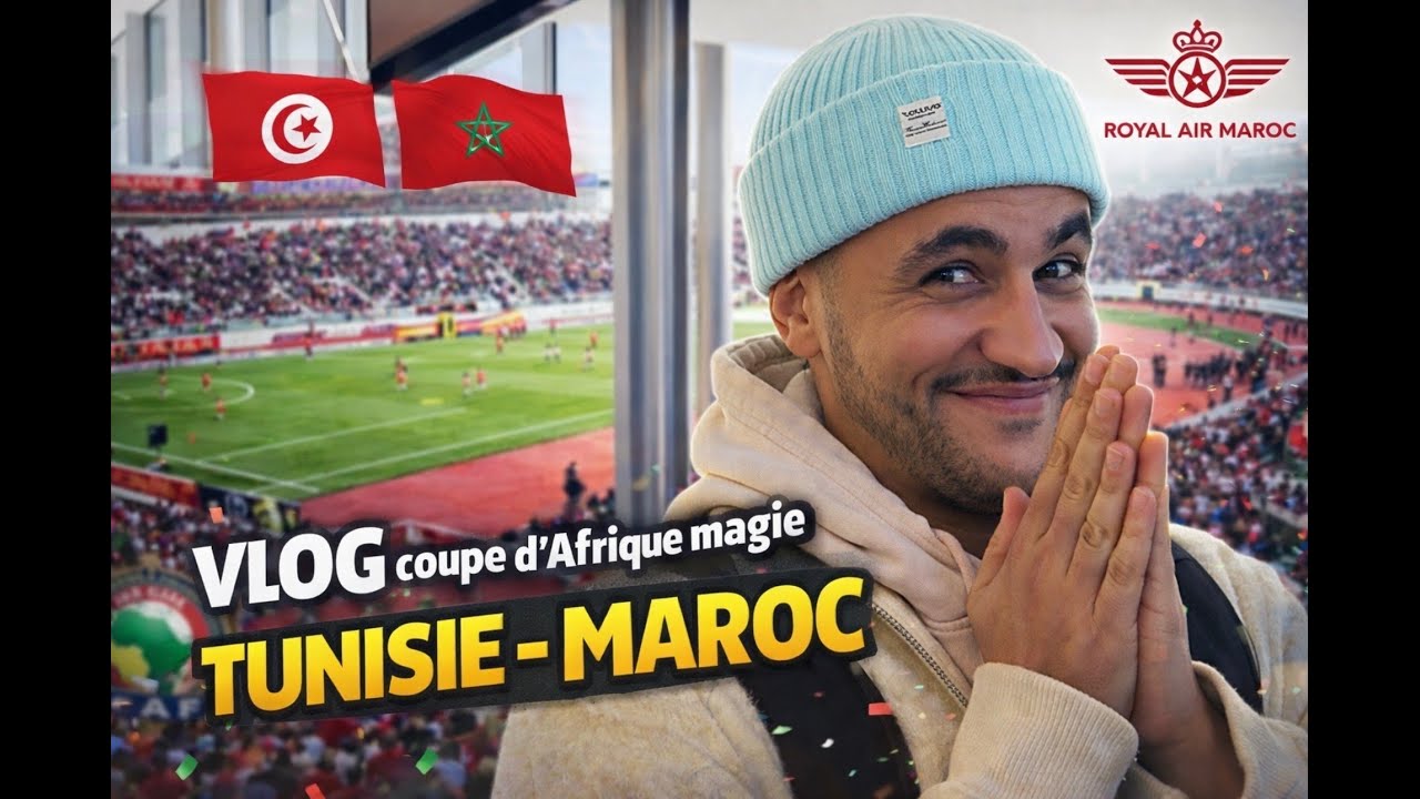 Vlog Magique au Maroc 🇲🇦 | Coupe d’Afrique ⚽✨