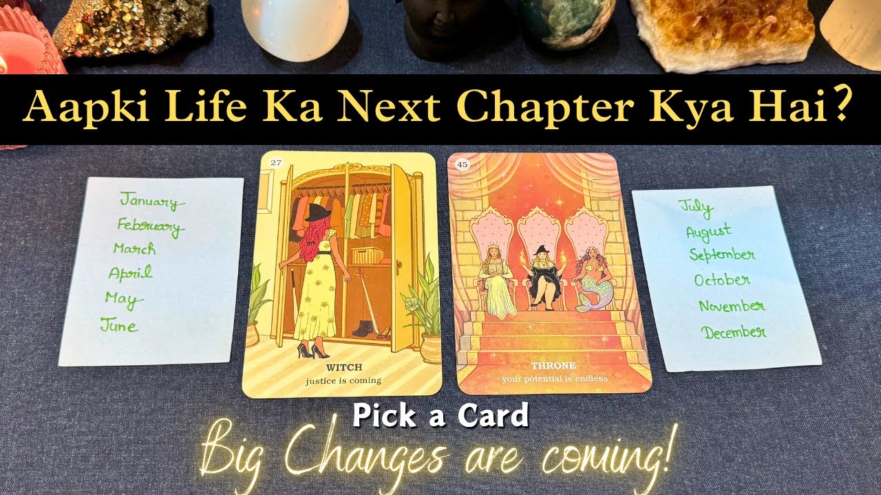 🌟 Next Chapter of Your Life 🔮 | Pick a Card Tarot Reading | Love, Career & Destiny Guidance (Hindi)