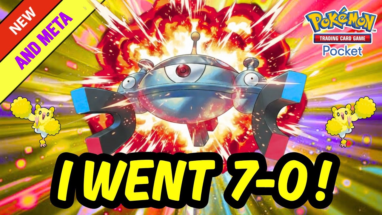 7-0 NEW MAGNEZONE ORICORIO DECK COUNTERS THE META IN RANKED! | Pokémon TCG Pocket | 🚫 No Commentary 