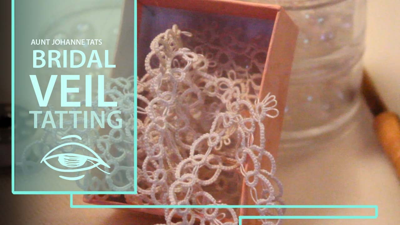 How to tat a wedding veil | lace bridal veil