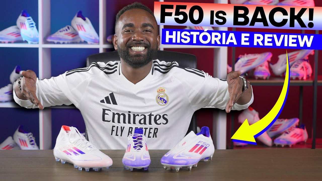 🚨🆕️ A Adidas F50 REGRESSA! | HISTÓRIA e REVIEW da chuteira favorita de MESSI 👟