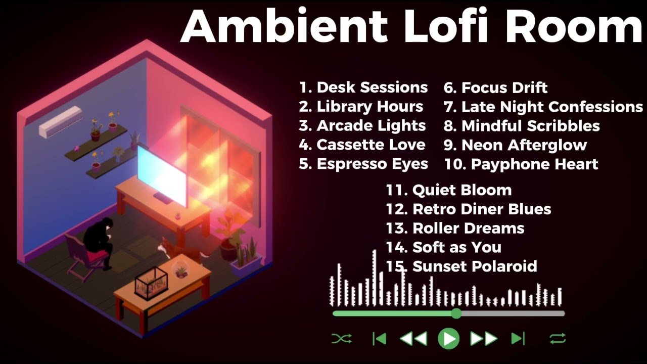 Lofi Study Caf&eacute; with Retro Vibes &ndash; Chill Beats to Focus, Think and Create