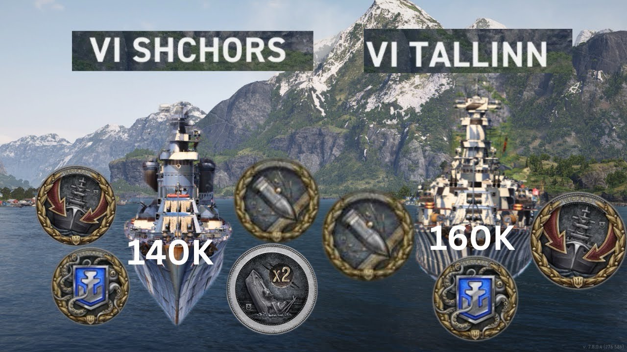 Double Back To Back Russian Kraken (World of Warships Legends)